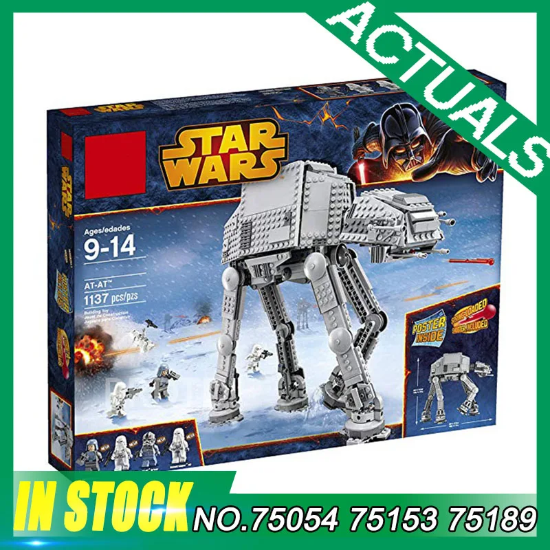 

Star Wars Building Blocks Legoingly StarWars 2019 Force Awaken AT At St Transpotation Armored Robot Walker 75054 75153 75189 Toy