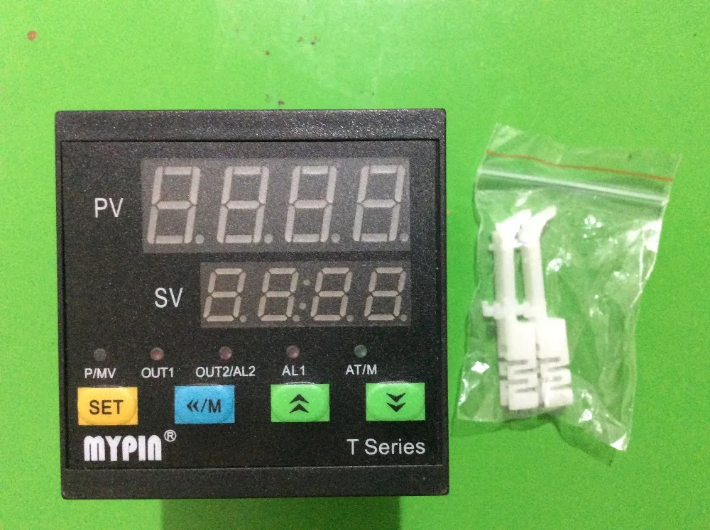 

90-260V Digital F/C PID Temperature Controller Thermostat 48WX96HX80L TA7-SSR SSR Control Output+ 2 Alarms