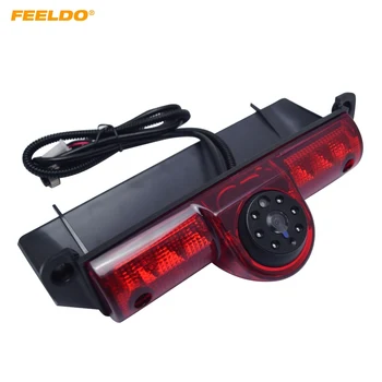 

FEELDO Car LED Brake Light IR Rear View Reversing/Parking Camera For GM Express Chevy Savana cargo VAN