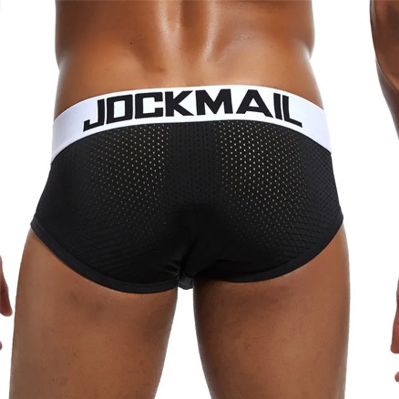 NEW Sexy Underwear Men Short Breathable Underpants Letter Pouch Soft Triangle Briefs Panties for sports fitness Swim (12)
