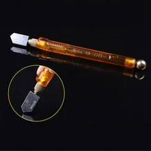 Одноцветные, блестящие резцы для стекла ремонт толстого стекла острый нож ролик Алмазное Колесо лезвие резка DIY плитка ручной инструмент резак для зеркала