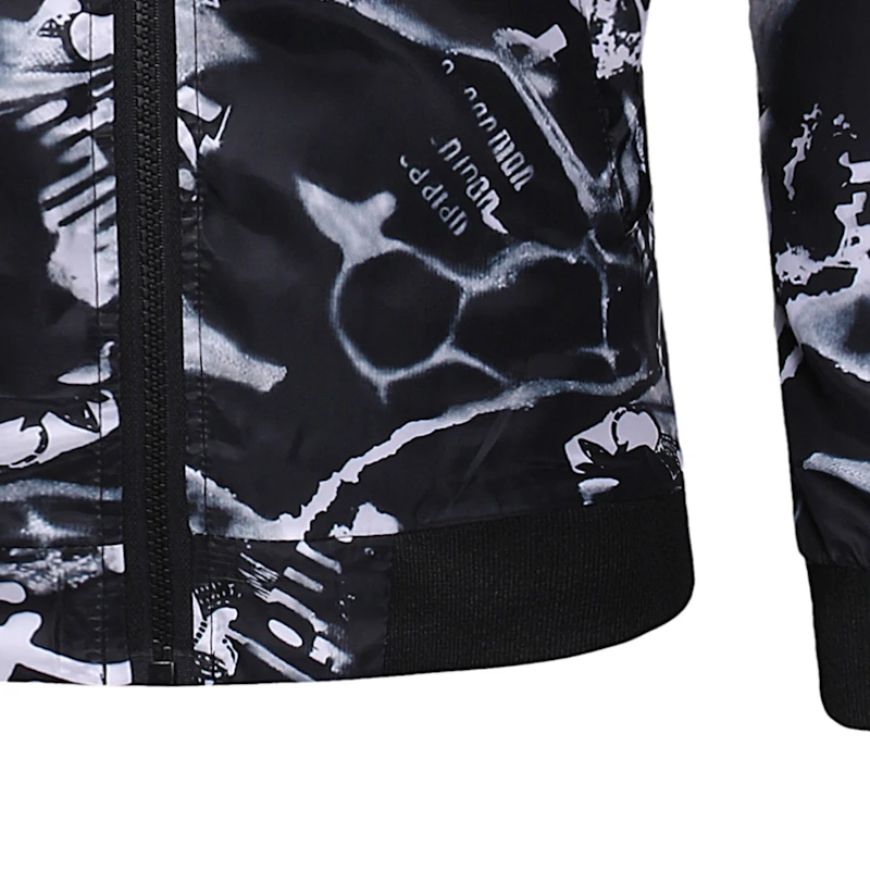 Classic Letter Print Baseball Jacket Men 2018 Brand New Fashion Slim Fit Zipper Jacket Mens Causal Streetwear Jackets and Coats Classic Letter Print Baseball Jacket Men 2018 Brand New Fashion Slim Fit Zipper Jacket Mens Causal Streetwear Jackets and Coats