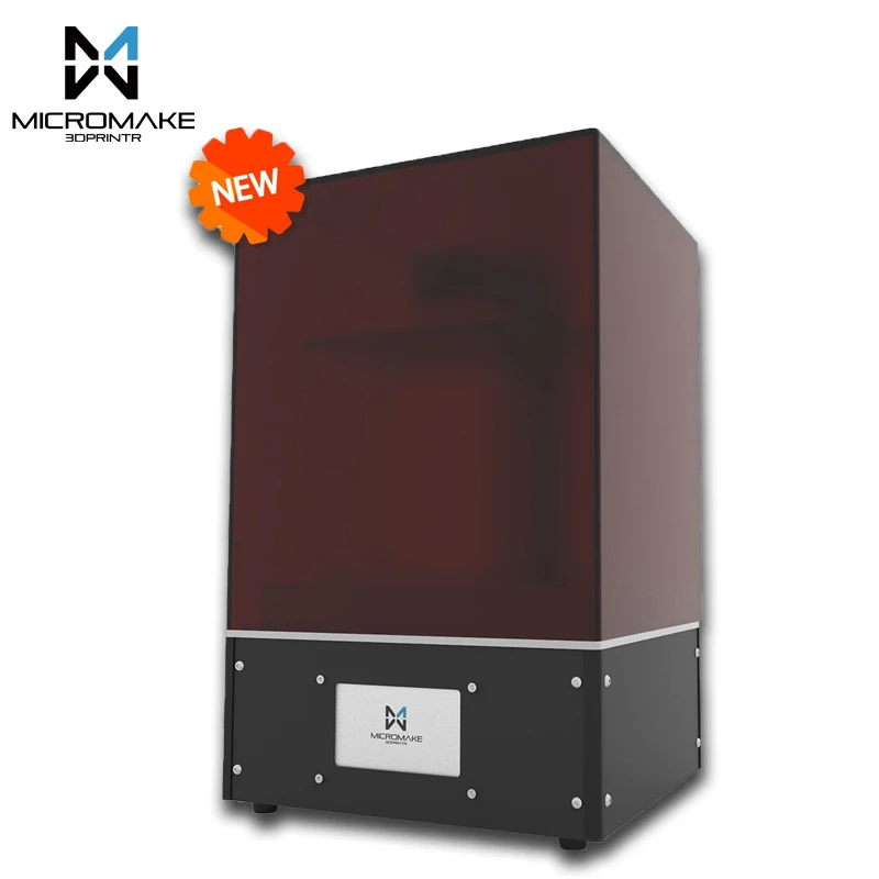 

Micromake new light curing L4 SLA/LCD/DLP 3D printer print volume 190*120*225mm 24um accuracy for Jewelry dentistry