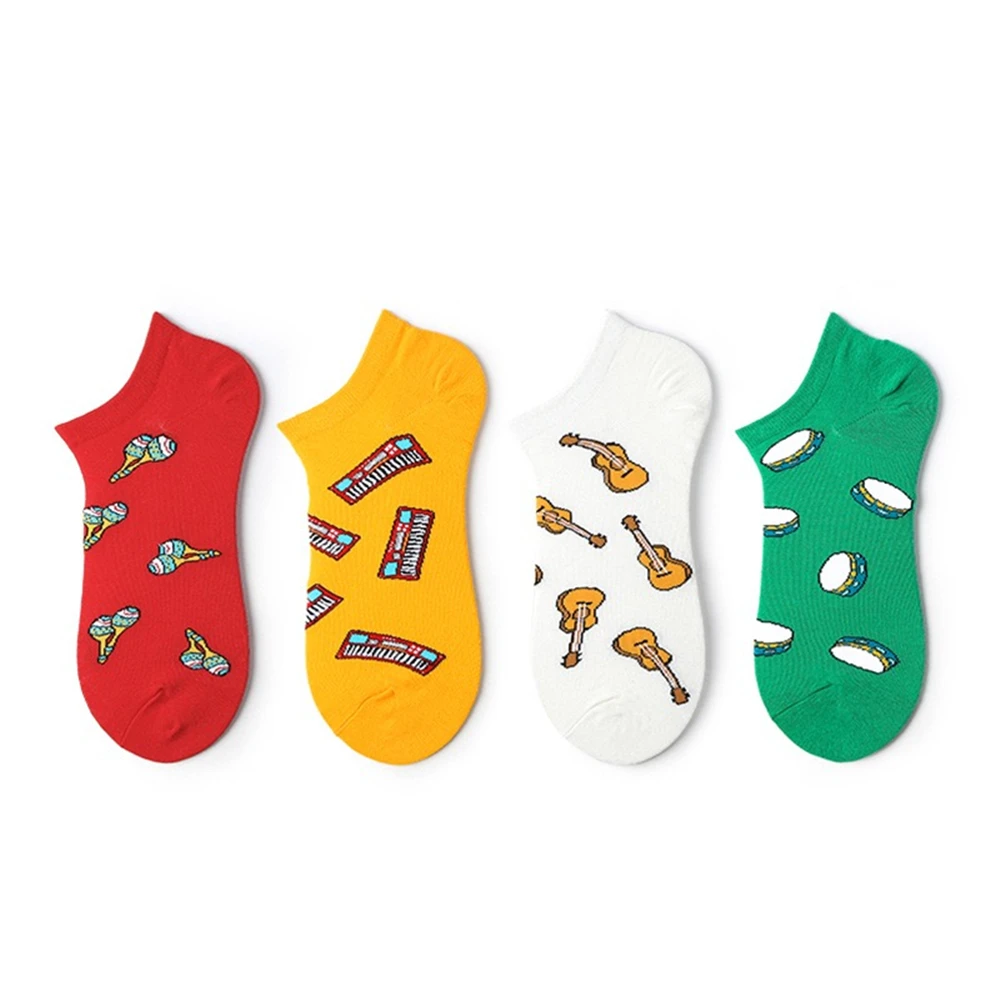 

Socks female socks ins wind spring and summer personality cotton boat socks street cute tide brand shallow mouth funny socks