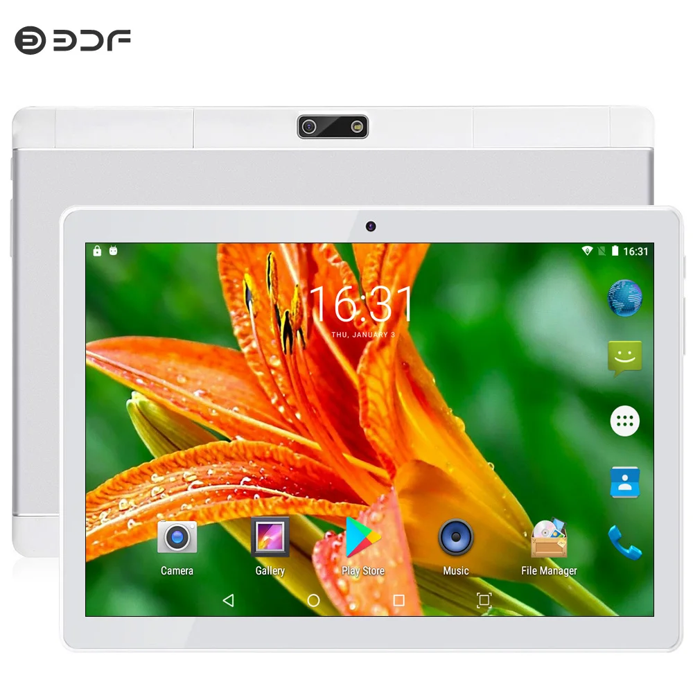 2019 Top sales 10 Inch 4G LTE Phone call Android 7.0 Tablet Pc Quad Core 4GB 64GB IPS Tablets WiFi GPS Bluetooth Android Tablet