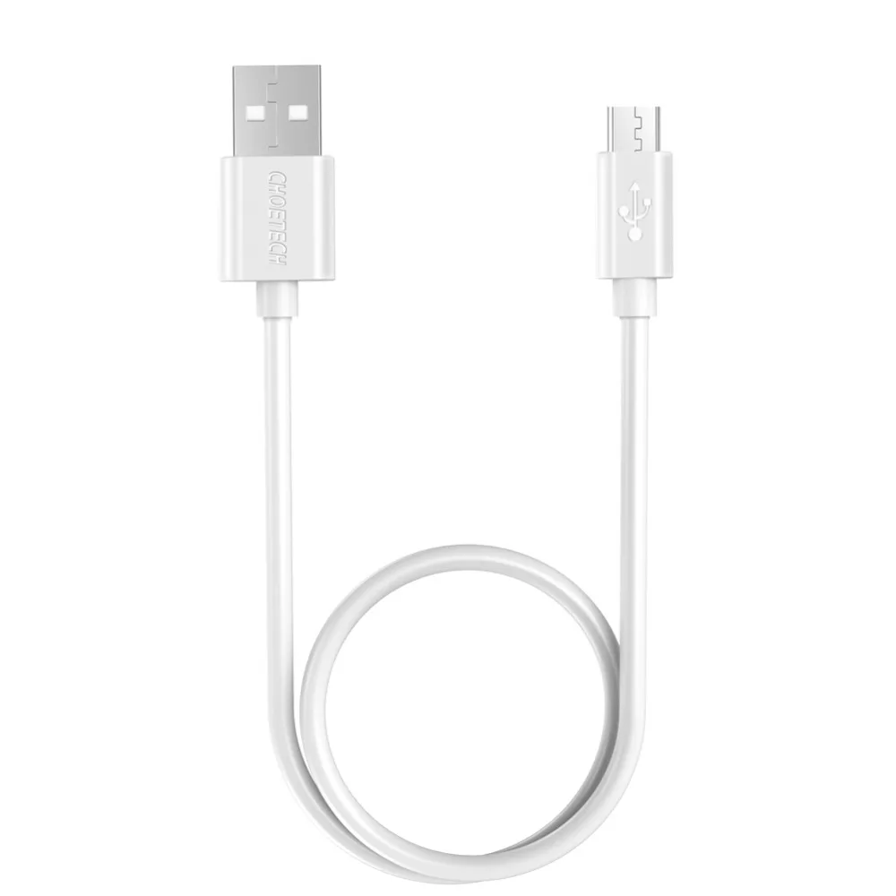 Choetech, 0,5 м, 1 м, Micro Usb кабель, 5 В, а, USB кабель для быстрой зарядки, TPE, кабели для мобильных телефонов, для Xiaomi, huawei, Android, телефонный кабель