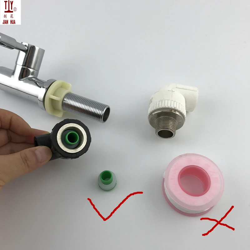 

Free ship 20mm Ppr free raw material tape pad, plugging the inner tooth gasket sealing ring, angle valve faucet inner wire pad