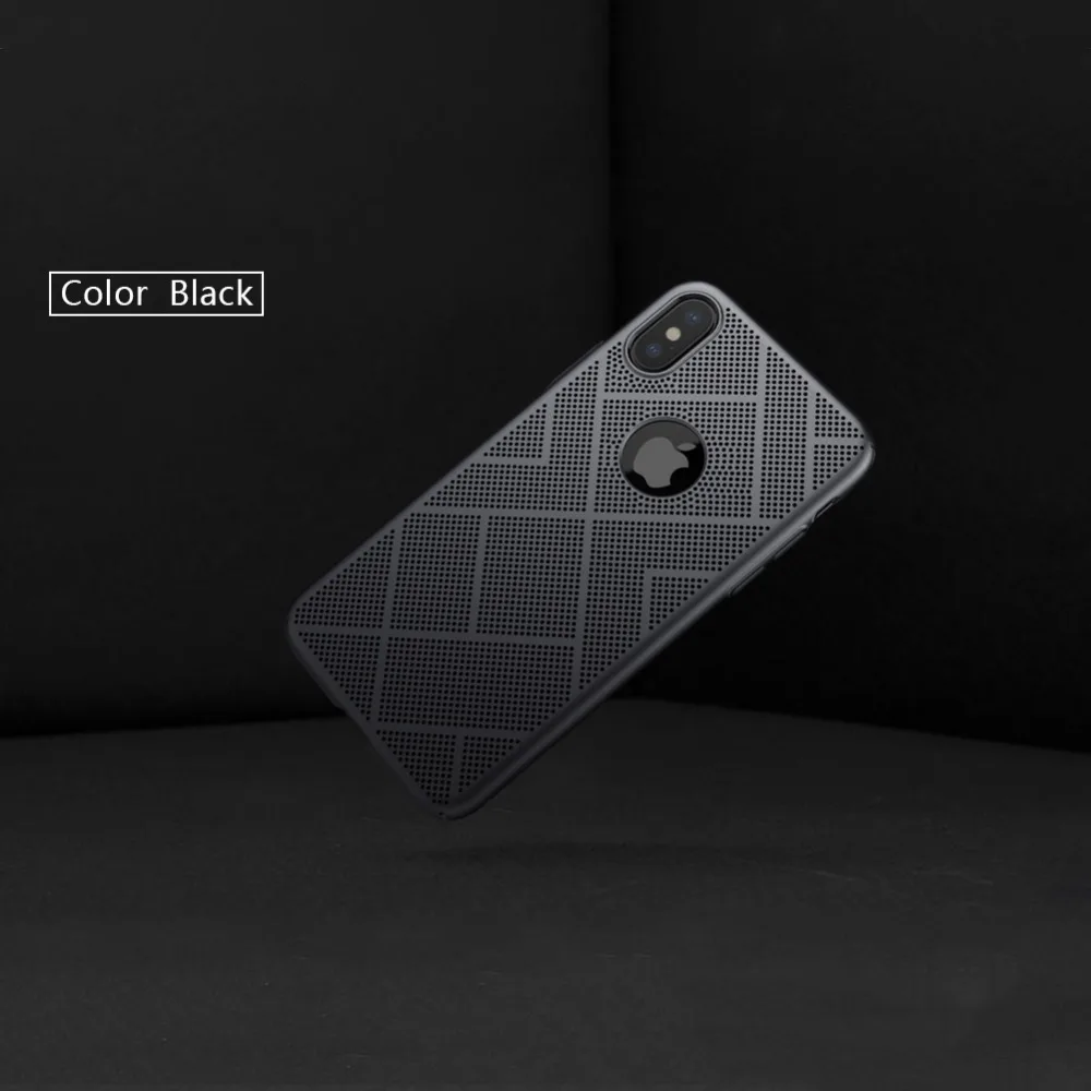 Nillkin For iPhone X Case China Wholesale Luxury Beauty Liwuid TPU PC Smart Blank Mobile Cell Phone Case Store For iPhone X (9)