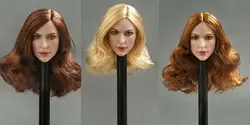 Изготовленный На Заказ Headsculpt GACTOYS GC013 1/6 Женский 3 цвета Кучерявый волосы голова девушка Sculpt для 12 ''phicen Tbleague рисунок с куклой тела