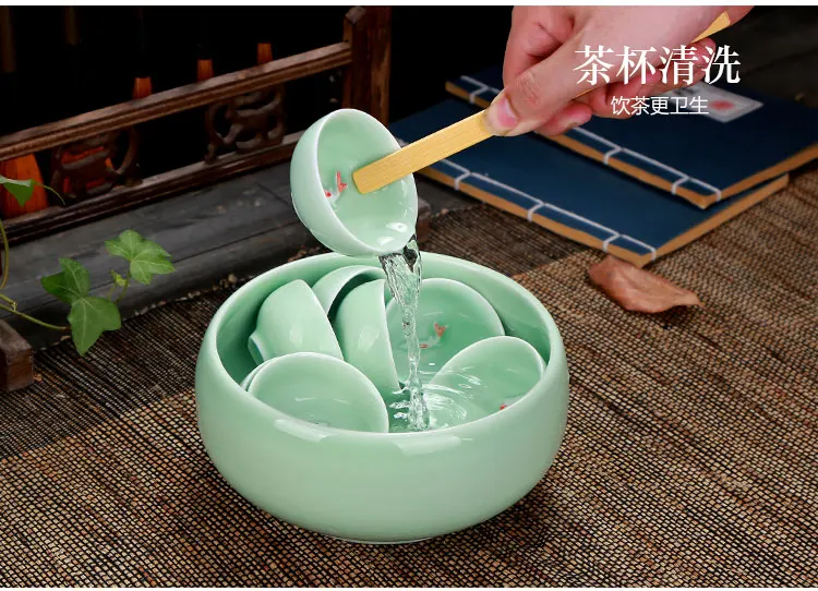 Чайный набор Longquan Celadon, керамический чайник Gaiwan, чайная чашка, китайский чайник кунг-фу, посуда для напитков, подарок для друга