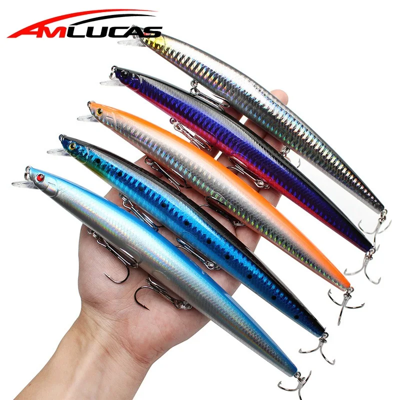 Amlucas 18 سنتيمتر 23.1g الكبير البلمة العائمة البحر الصيد السحر الثابت الطعم الاصطناعي Pesca البحر الصيد Wobblers Crankbait WW1100 Amlucas 18 سنتيمتر 23.1g الكبير البلمة العائمة البحر الصيد السحر الثابت الطعم الاصطناعي Pesca البحر الصيد Wobblers Crankbait WW1100