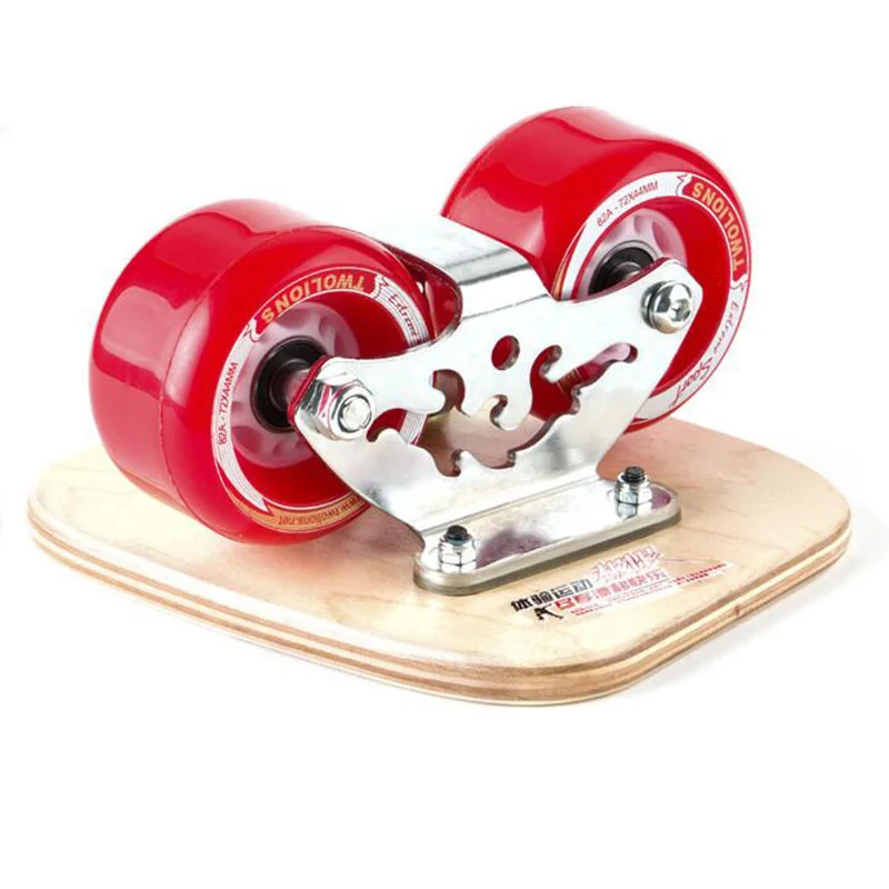 

Twolions Canadian Maple Freeline Skates Wooden Drift Board Patines Drift skates Scrub Deck Freeline Skates Moire Wakeboard