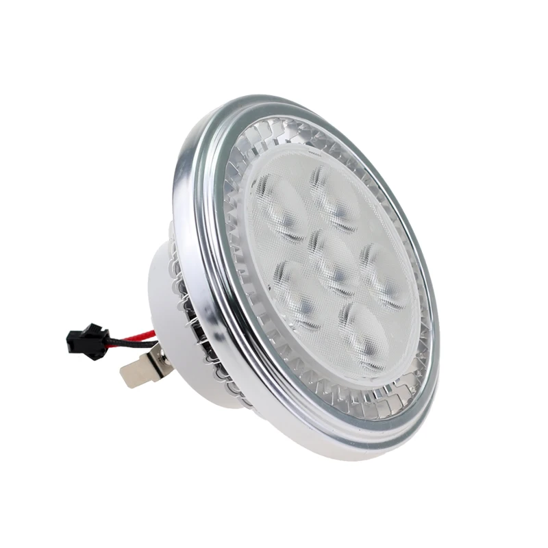 

50pcs/lot COB 12W LED AR111 Light Dimmable 12W Ceiling Spotlights ar111 12W LED Lamp COB LED AC90-260V DC12V 2700K/3000K/4000K