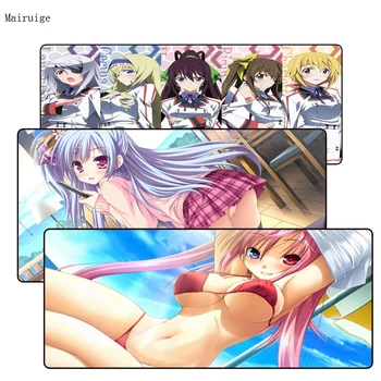 

Mairuige Sexy Anime Girl 900*400*3MM Speed Big Lock Edge Mouse Pad Mat Washable Gaming Personality Mousepad For LOL CSGO Gamer