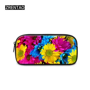 floral pencil pouch