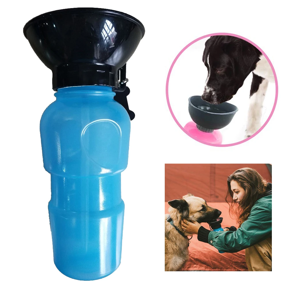 

New Useful Outdoor Water Bottles Portable Dog Cat Drinking Water Bottle Pet Puppy Feeder Dispenser