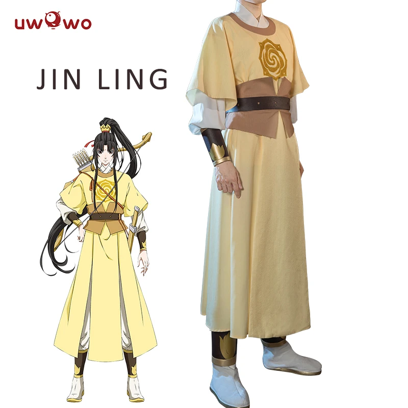 Бракованный UWOWO Jin Ling Mo Dao Zu Shi Аниме Косплей Grandmaster of Demonic Cultivation Аниме Косплей Костюм