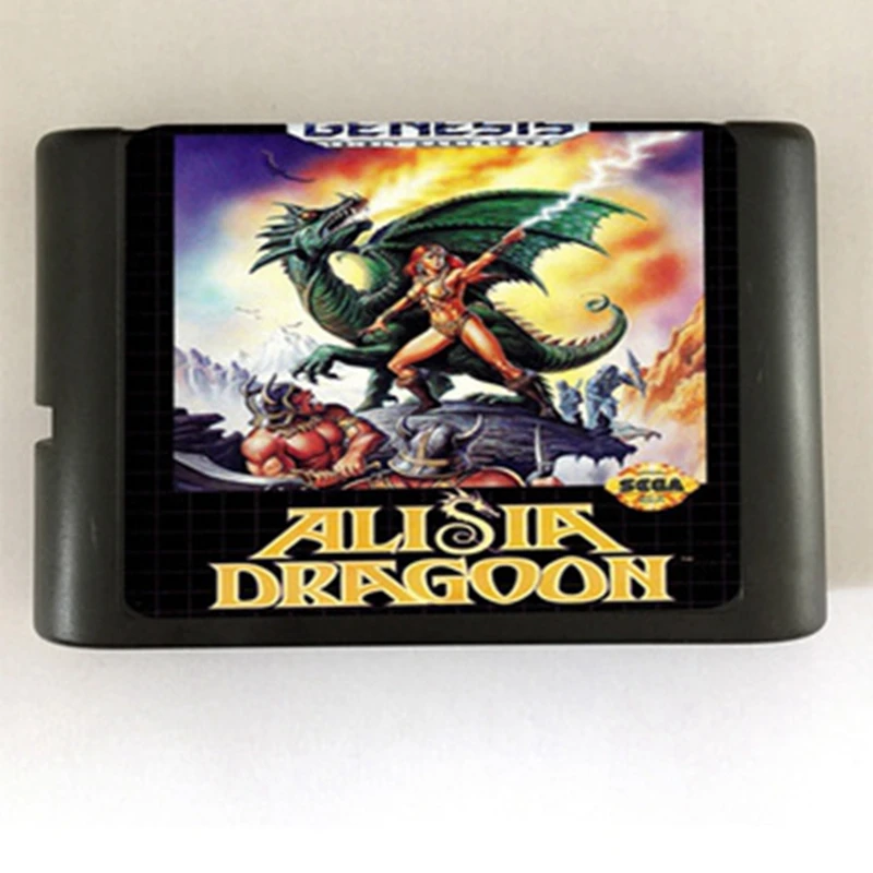 Игровая карта Alisia dragoo 16 бит MD для Sega Mega Drive SEGA Genesis|alisia dragoon|16 bitmd game |