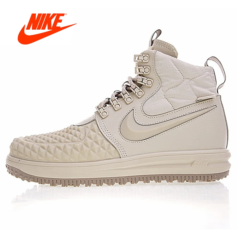 Original New Arrival Authentic Nike Lunar Force 1 Duckboot 17 Men's Skateboarding Shoes Sport Outdoor Sneakers 922807-003