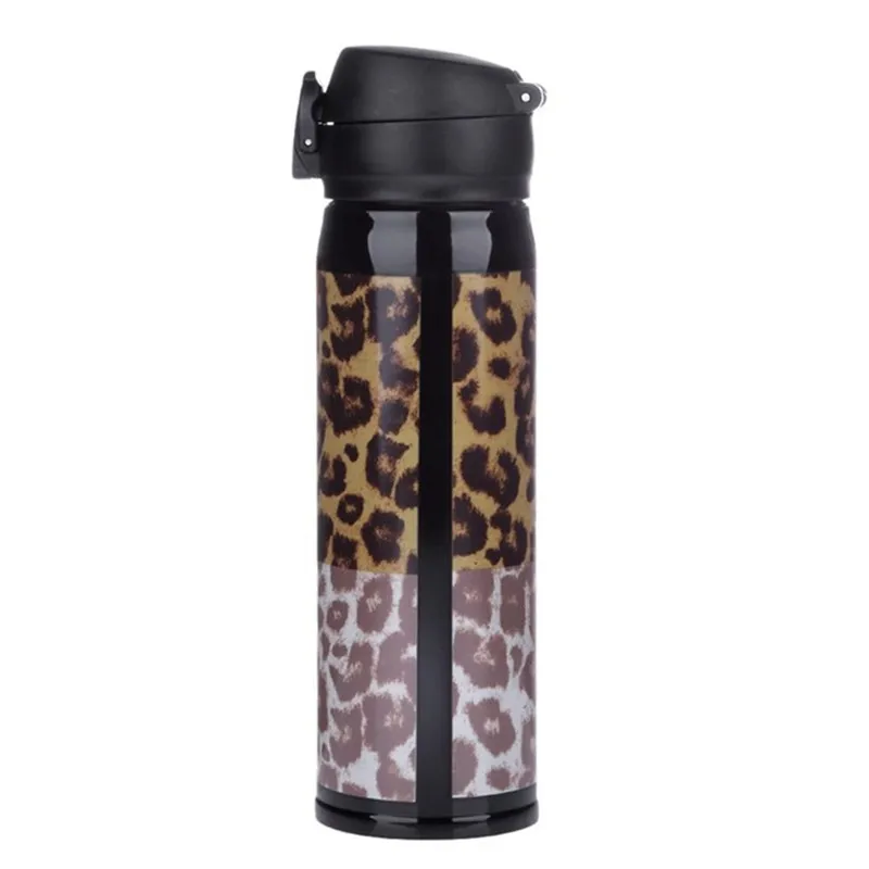 Hot Sales 500ML Stainless Steel Vacuum Flasks Travel Cappuccino Coffee Mug Thermos Water Bottle Garrafa Termica Thermo Mug2