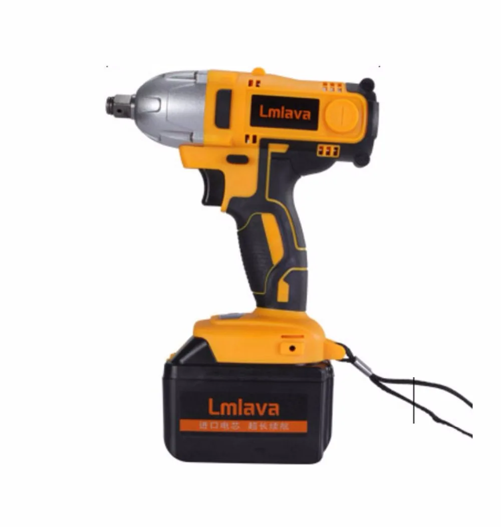Li ion 3200r/min 300N.m lithium Battery Socket wrench Electric Impact