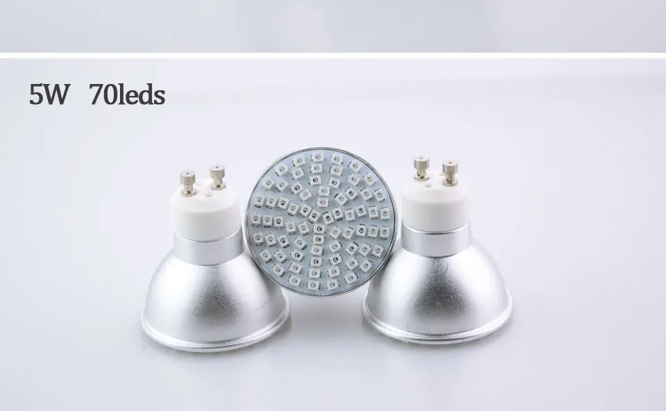 Full Spectrum GU10 E27 LED Grow Light Phyto Lamp For Indoor Flower Plants Garden Hydroponics  (7)