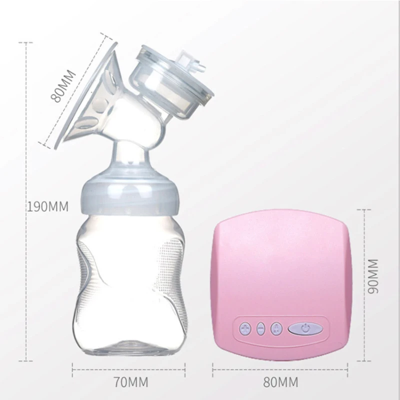 Dorpshipping Intelligent Automatic Electric Breast Pumps Nipple Suction Milk Pump Breast Feeding USB Electric Breast Pump