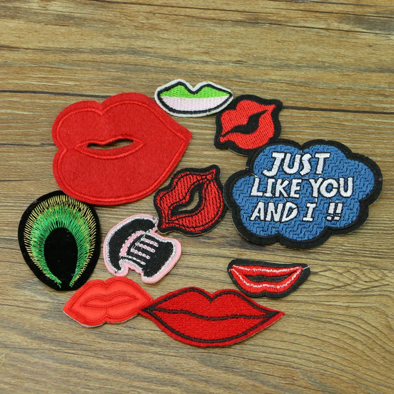 

Random delivery 10 pcs lip patch DIY accessories DIY clothing sewing supplies