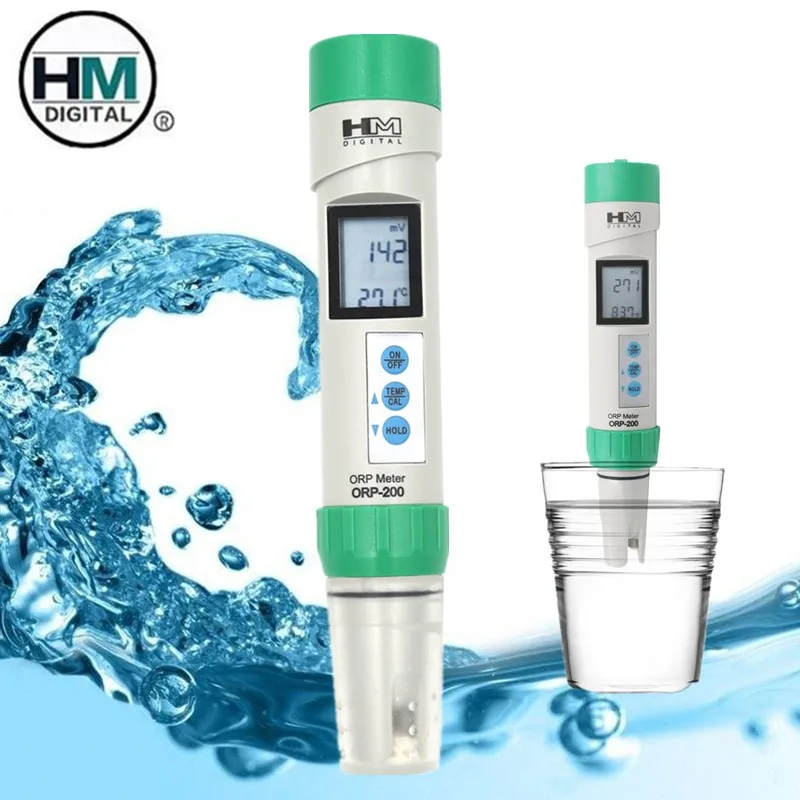 

ORP -200 ORP Tester meter Digital Temperature Redox potential tester test pen river tester Drinking Water Purity 20%off