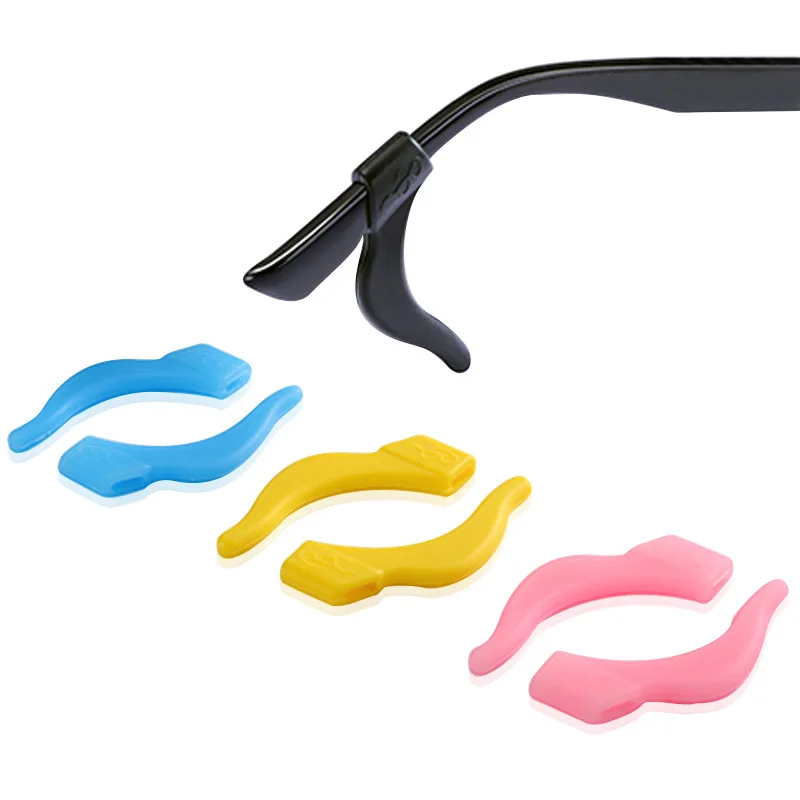 

Anti Slip Silicone Glasses Ear Hooks For Kids And Adults Eyeglasses Sports Temple Tips Soft Ear Hook Glasses Accessories