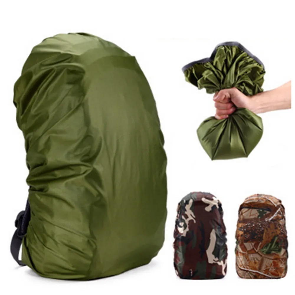 210D Rain Bag cover 80L Protable High Quality Waterproof Backpack Anti-theft Outdoor Camping Hiking Cycling Dust Rain Cover 11