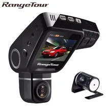 Gamma Tour C10s Plus. Dual Lens Dell’automobile DVR del Cruscotto Della Macchina Fotografica Full HD 1080 P Dash Cam di Visione Notturna 2 Pollici LCD Video Recroder Videocamera