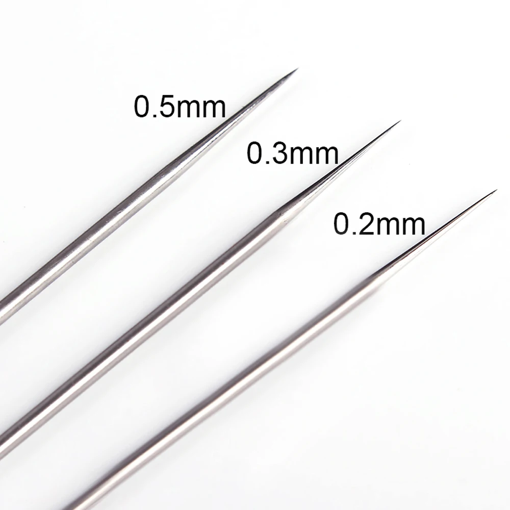 0.2//0.3//0.5mm Airbrush Nozzle Needle Replacement Parts For Airbrushes Spray Gun