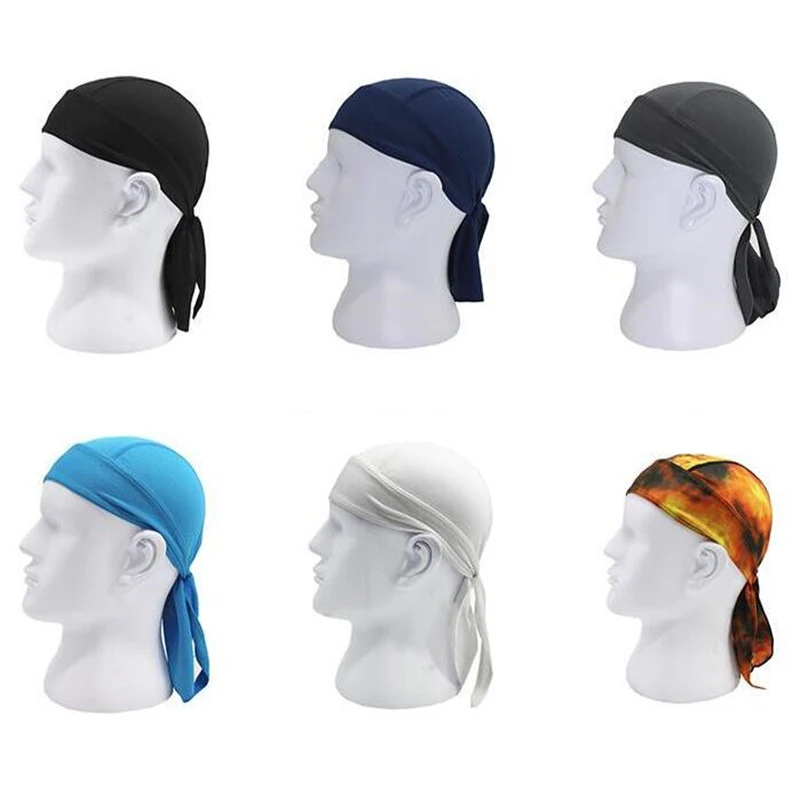 Unisex Breathable Cycling Pirate Caps Outdoor Sport Quick Dry Bandana Head Scarf