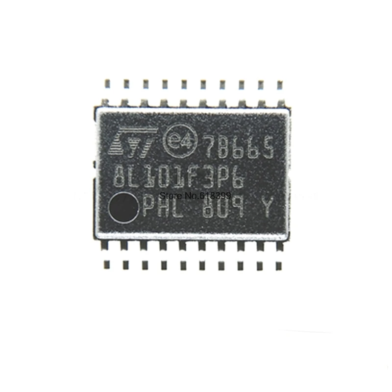

Stm8 Stm8L101 Mcu 8-Bit Stm8L Stm8 Cisc 8Kb Rom 1.8V/ 20-Pin Tssop Stm8L101F3P6