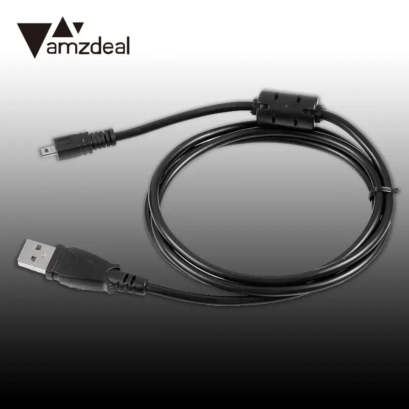 

USB 2.0 Charger 8Pin Cable For Panasonic Lumix DMC-ZS30 DMC-TZ40 Camera