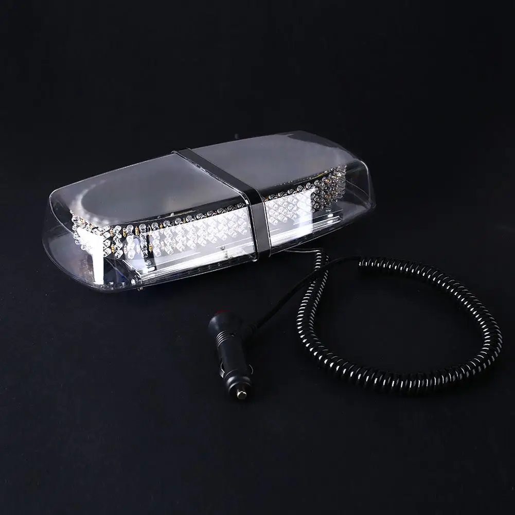 Car 240 LED 12V Amber Warning Emergency Truck Snow Plow Safety Strobe