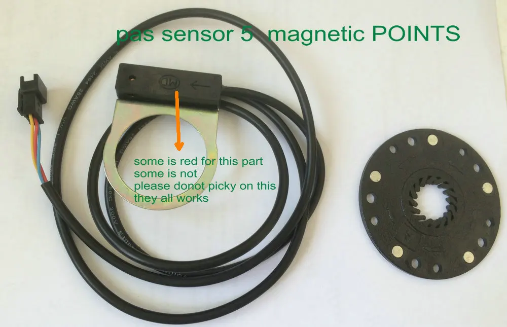 

PAS sensor 1:1 pedal assistance sensor hall sensor pulse signal 5/8/12 magnetic points MTB Intelligent ebike conversion parts