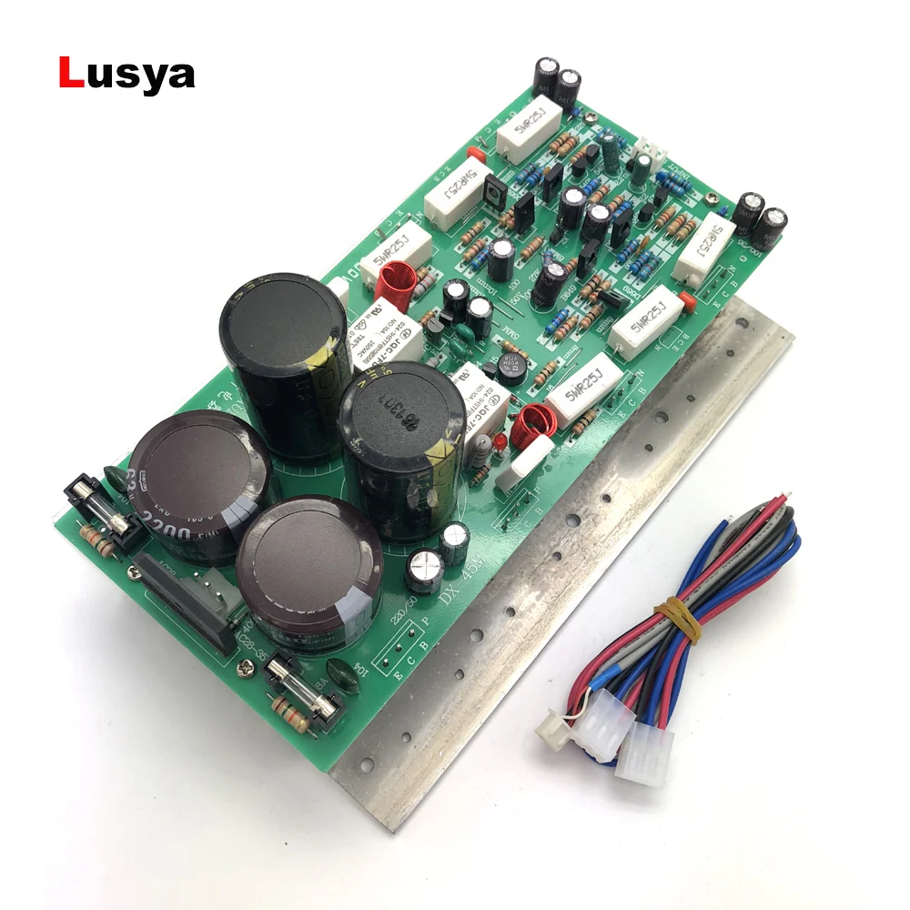 HIFI SanKen1494/3858 Power Amplifier Board 450W+450W 2.0 Stereo channel AMP Mono 800W Audio Amplifier Board AC24-36V T0003 HIFI SanKen1494/3858 Power Amplifier Board 450W+450W 2.0 Stereo channel AMP Mono 800W Audio Amplifier Board AC24-36V T0003