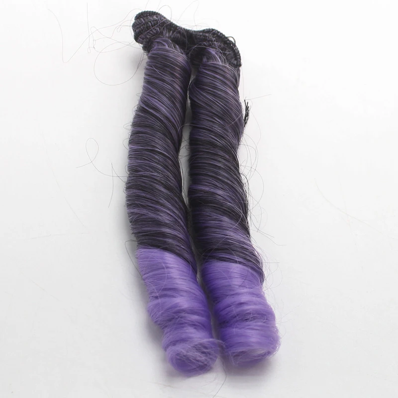 New Extension Doll Wigs 15100cm Roman Curly Hair for BJD SD Russian Handmade Toy Doll Accessories Tresses (5)