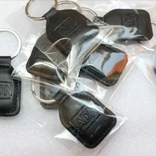 Кожаный брелок для ключей брелоков № 1 ID карты/идентификатор сотового дермы Пряжка для ключей/ключи доступа/RFID Кожаный timecard