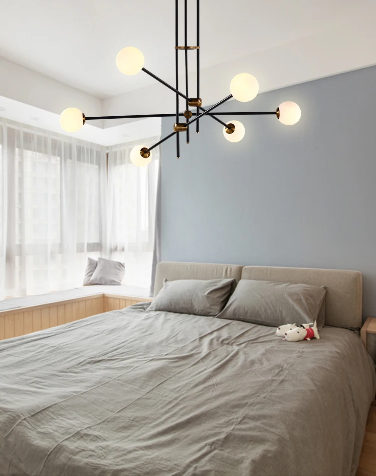 Современный подвесной светильник, подвесной светильник, промышленный декор, скандинавский подвесной светильник для столовой, гостиной, кухни, внутреннего освещения
