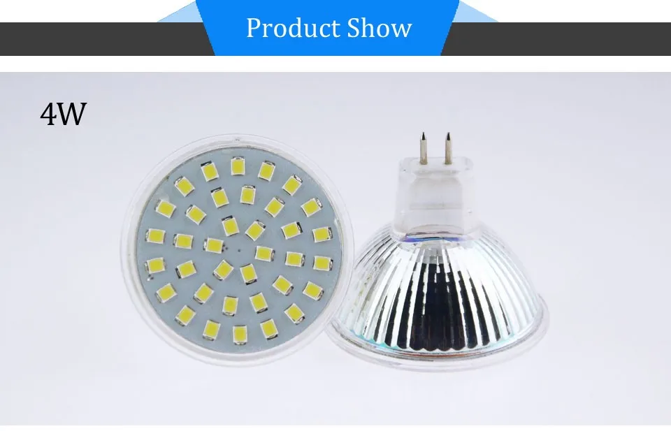 A++ яркость MR16 GU5.3 Светодиодный точечный светильник 2835SMD 220V 4W 6W 8W лампа Термостойкое стекло Корпус кухня торговый центр Декор