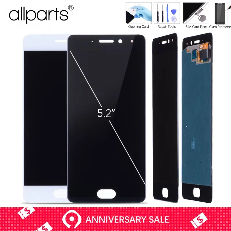 

5.2'' Super AMOLED Display For MEIZU Pro 7 LCD Touch Screen Pro7 Pro 7 LCD M792M M792H Digitizer Replacement Parts