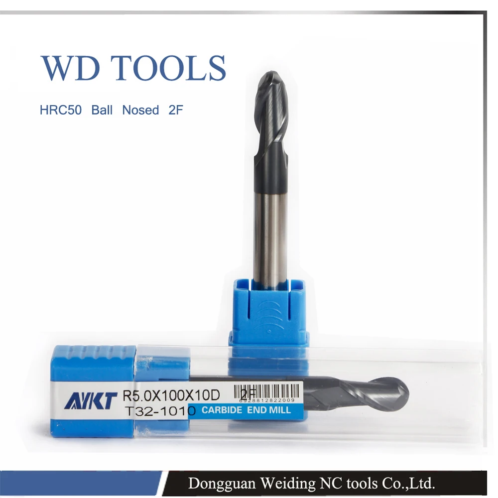 free shipping 5.0RX20CX100X10 CNC solid carbide 10mm woodworking router