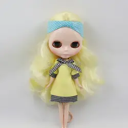 Обнаженная кукла для серии No.230BL288136 желтые волосы