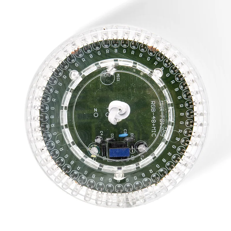 UFO ليزر قابل للنقل أضواء للمسرح 8 W rgb 48 المصابيح الصوت المنشط عباد الشمس led الإضاءة الجدار مصباح ل KTV DJ الزفاف عيد الميلاد