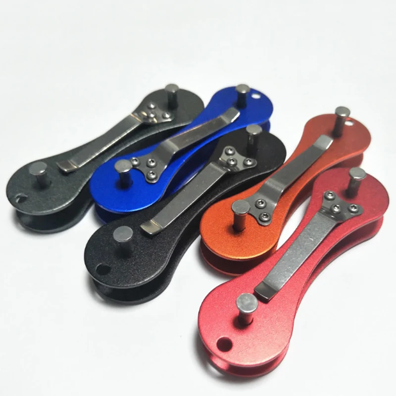 Oxide Aluminum Key Clip Outdoor Kits Tool Key Bar Keybone Aluminum key