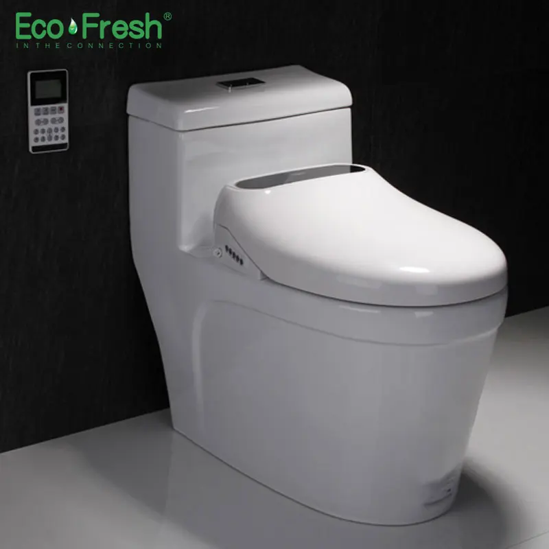 Умное сиденье для унитаза Ecofresh биде электрическая крышка тепловое