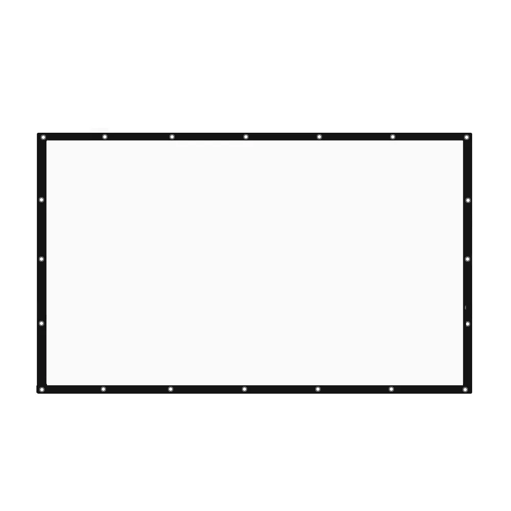 

120 inch Tabletop Projector Screen 16:9 Portable Tabletop Projection Screen for Handheld Projectors for Home theater Travel